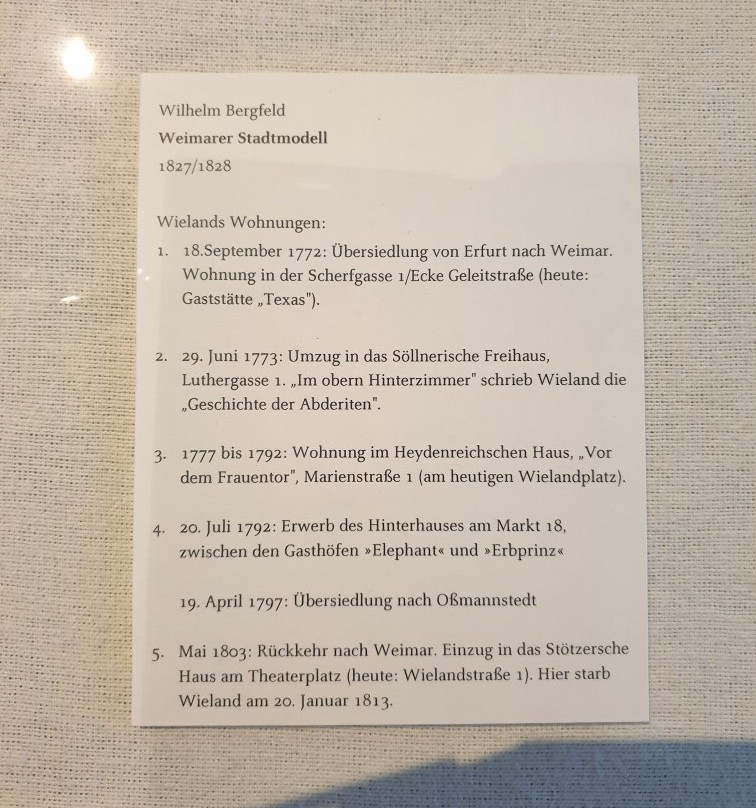 Stadtmuseum Weimar-魏玛必去景点
