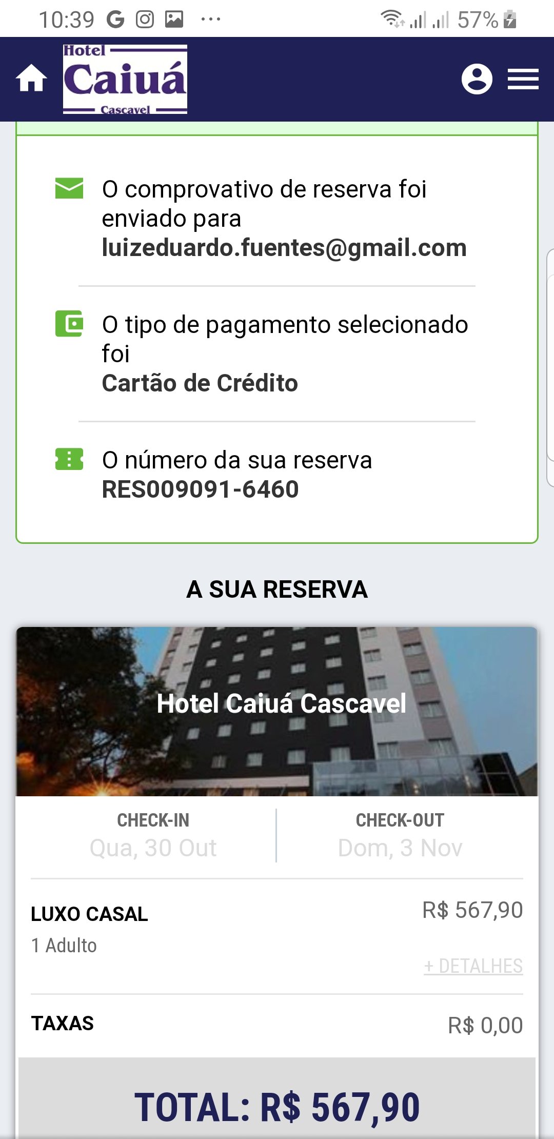 Hotel Caiuá Cascavel-官方