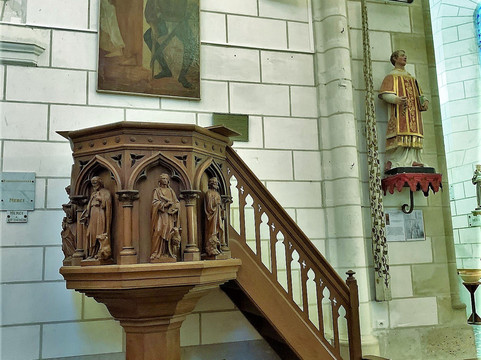 Église Saint-Pierre-Es-Liens-Chedigny必去景点