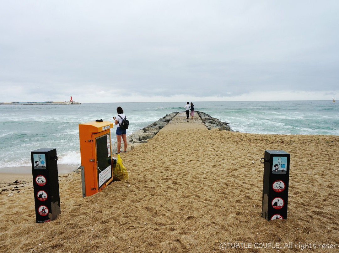Yeongjin Beach-江陵市必去景点