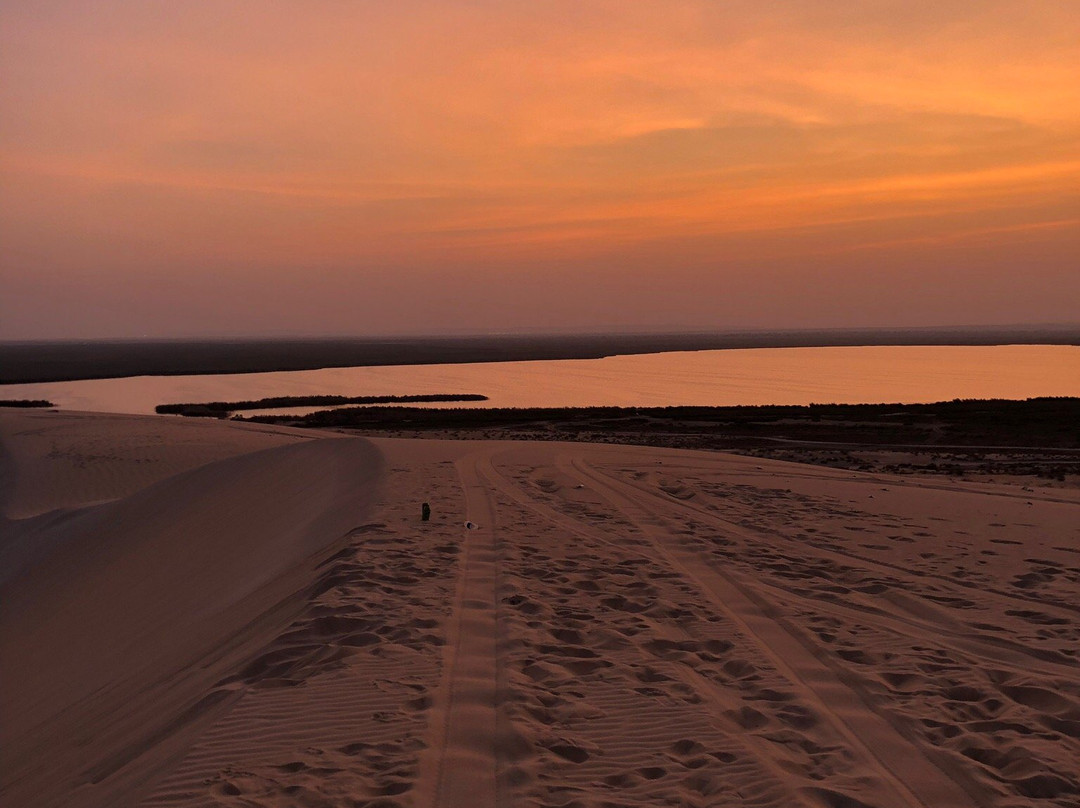The Yellow Lake-Al Ahsa必去景点