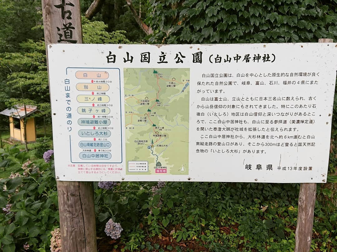 Hakusantyukyo Shrine-郡上市必去景点