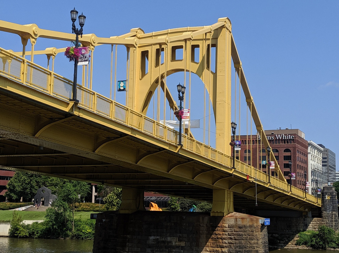 Roberto Clemente Bridge (Sixth Street Bridge)-匹兹堡必去景点