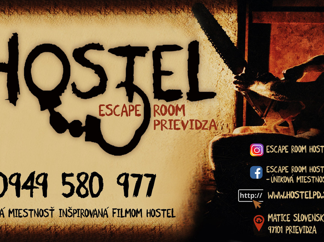 Escape room Hostel Prievidza-Prievidza必去景点