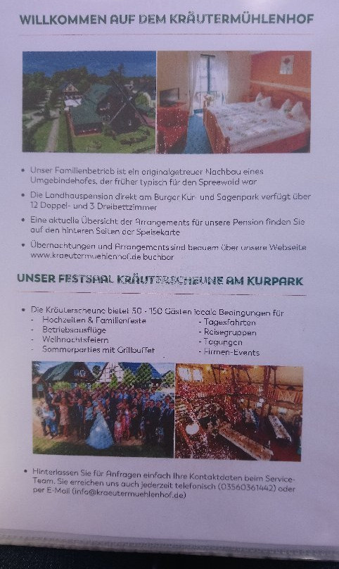 Kräutermühlenhof 旅馆主图