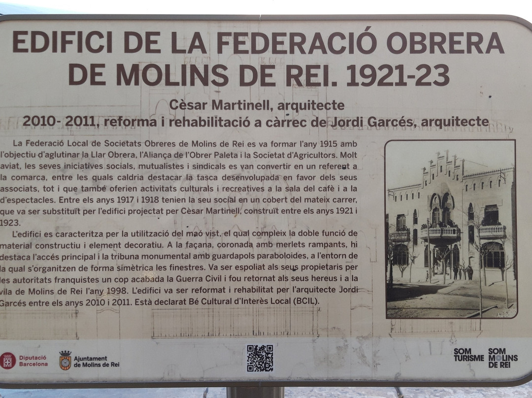 Federacio Obrera de Molins de Rei景点图片