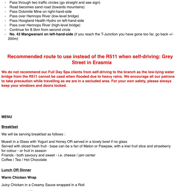 Mangwanani African Day Spa-开普敦中心区必去景点