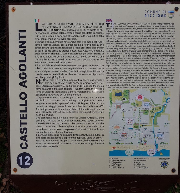 Castello Degli Agolanti-里乔内必去景点