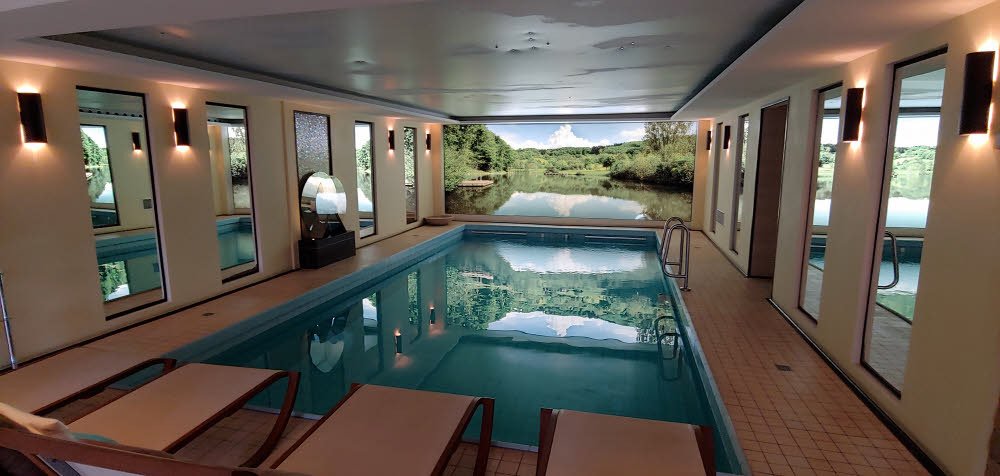 Landhaushotel Hof Wasserkuppe-泳池