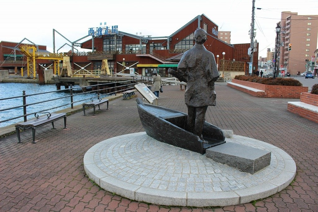 Joseph Hardy Neesima Bronze Statue-函馆市必去景点