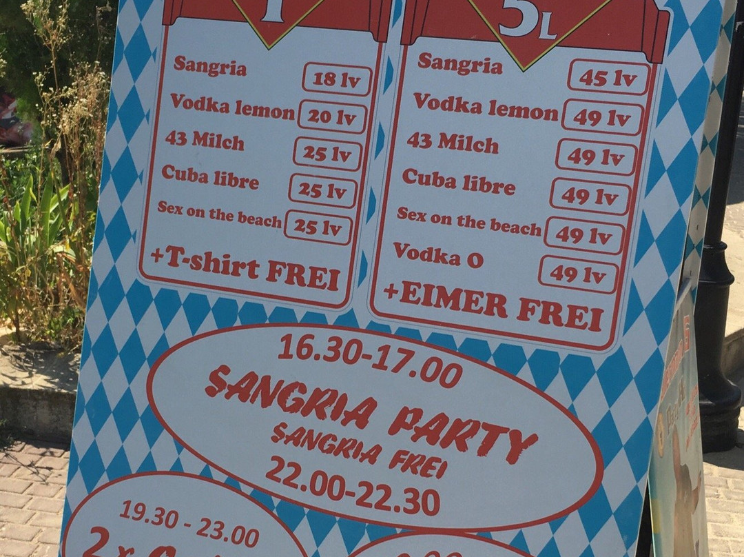 Ballermann 6 Beach Bar-金沙必去景点