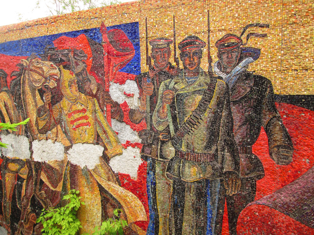 Mosaic Stele-Panel Joy of Labor-Tolyatti必去景点