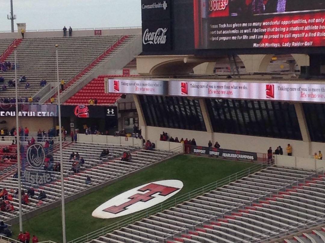 Jones AT&T Stadium @ Texas Tech University-拉伯克县必去景点