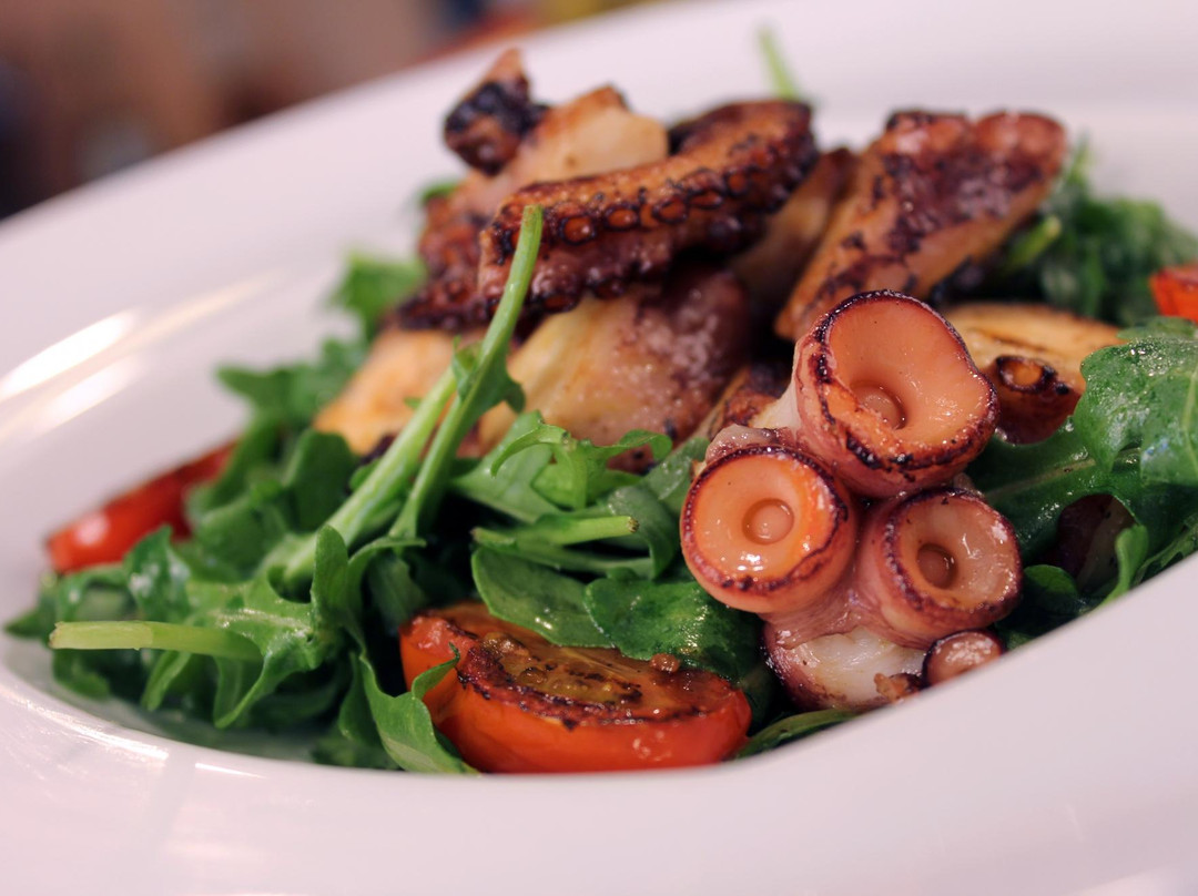 Patio tapas and beer