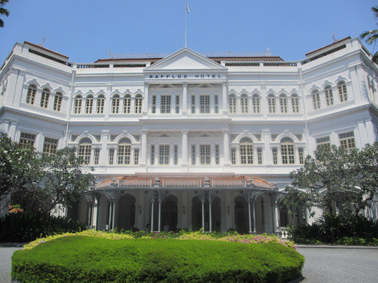 莱佛士酒店长廊-新加坡必去景点