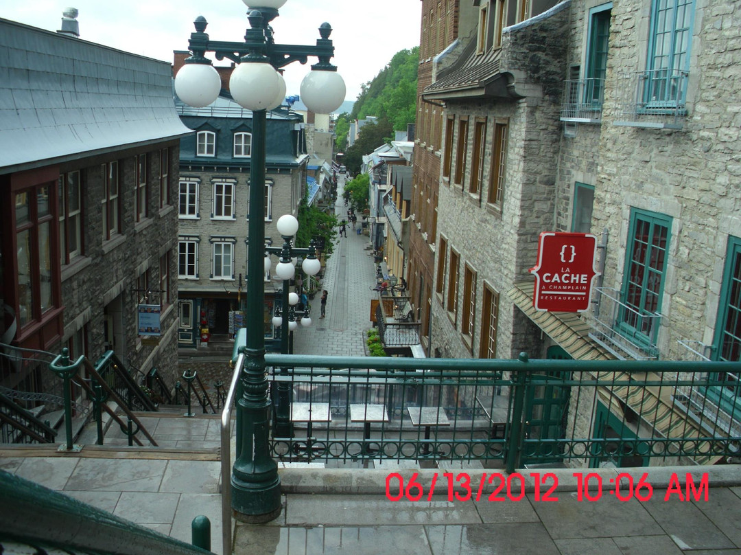Breakneck Steps (L'Escalier Casse-Cou)-魁北克市必去景点
