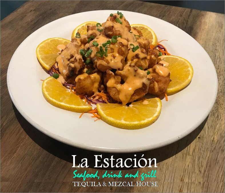 Apodaca餐馆和美食-La Estacion Mariscos Grill