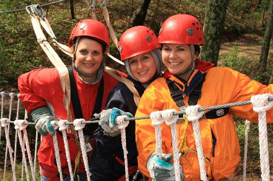 Hocking Hills Canopy Tours-Rockbridge必去景点