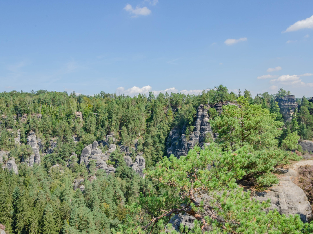 Ferdinandstein Aussichtspunkt-Lohmen必去景点
