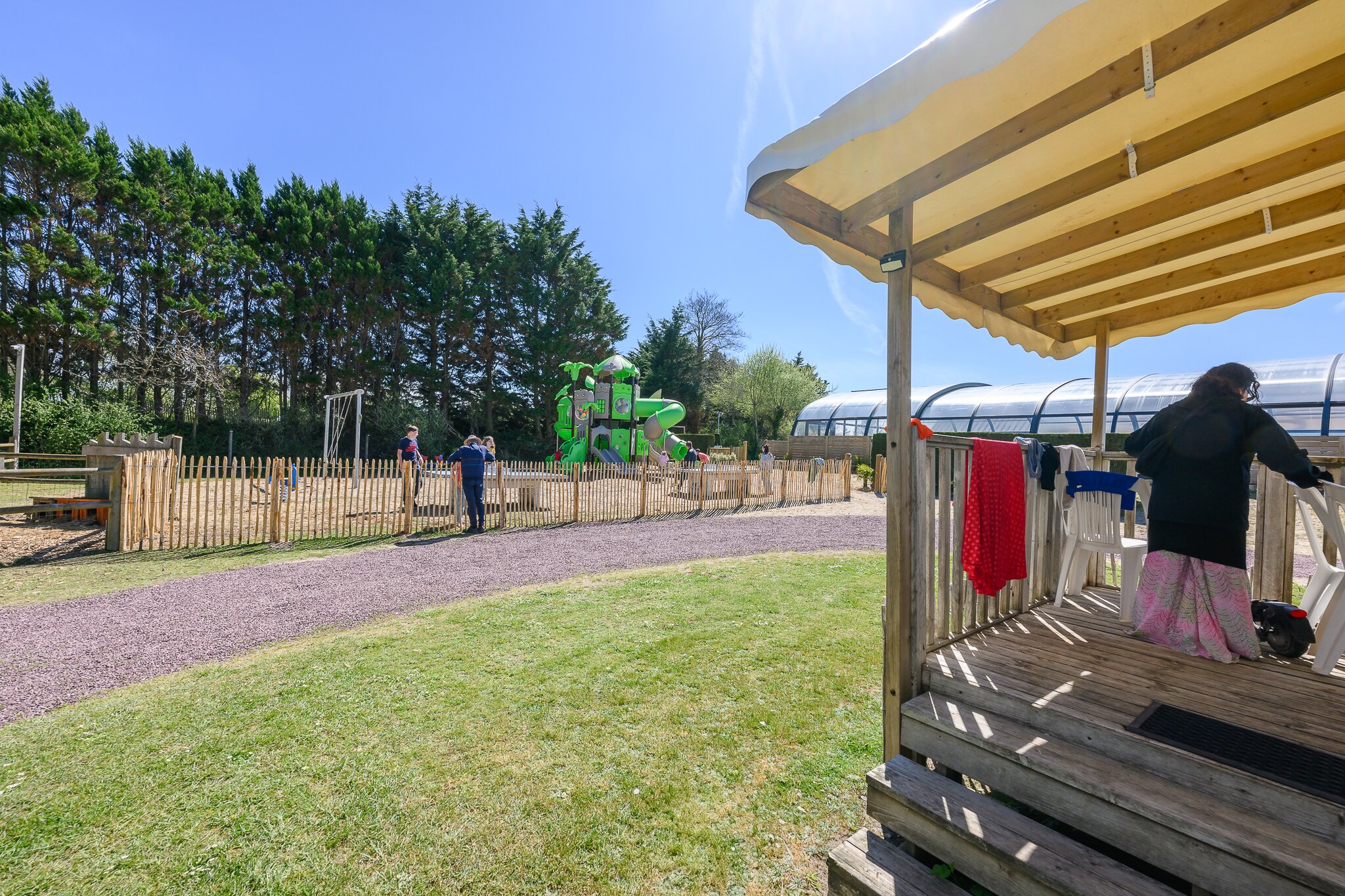 Camping Les Carolins-家庭/游戏区
