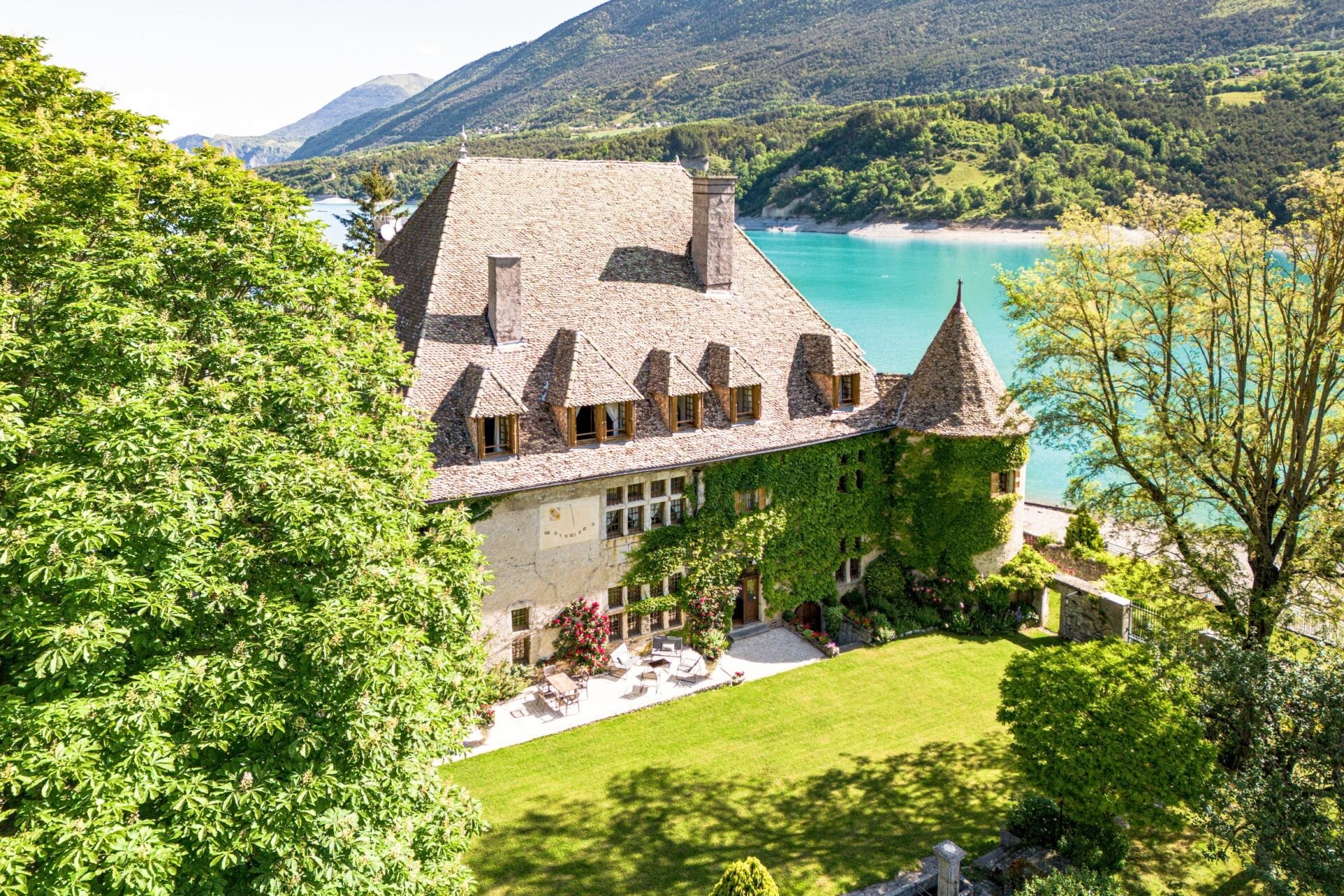 Chateau d'Herbelon-浴室