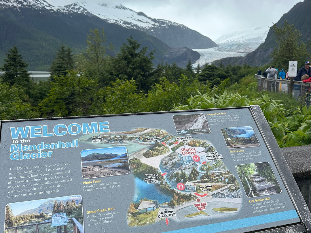 Mendenhall Glacier-朱诺必去景点