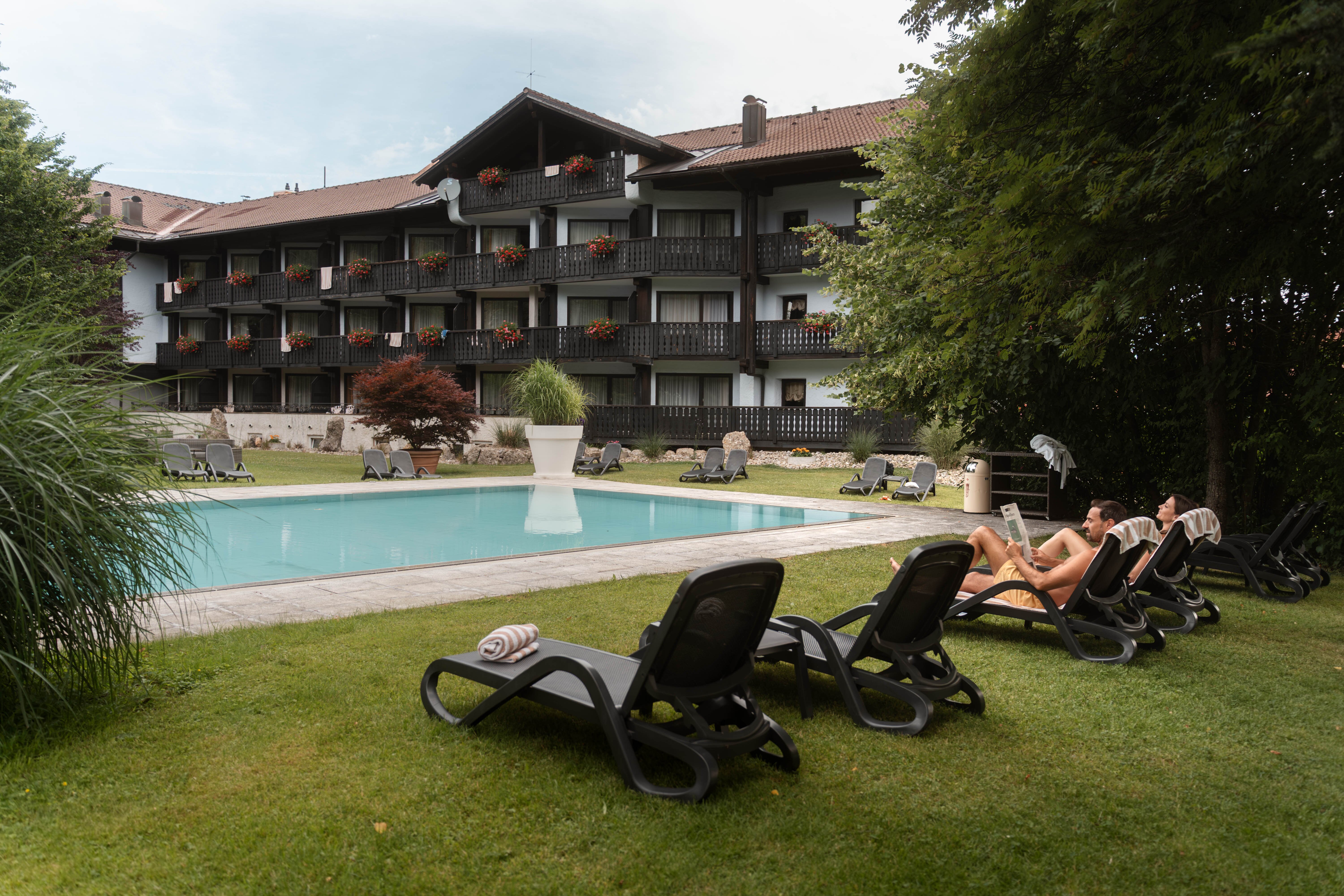 Alpin & Wellness Resort Hotel Ludwig Royal-泳池