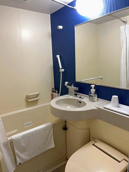 熊本新市街舒适酒店-浴室