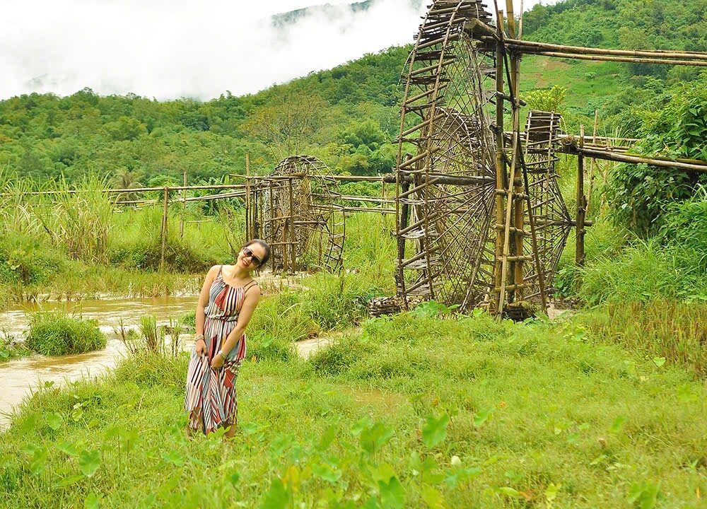 Puluong Giant Waterwheel-清化必去景点