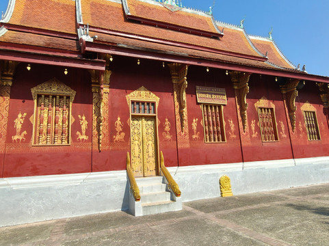 Wat Sensoukharam-琅勃拉邦必去景点