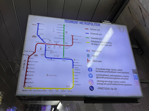 Tashkent Metro tour guide-塔什干必去景点