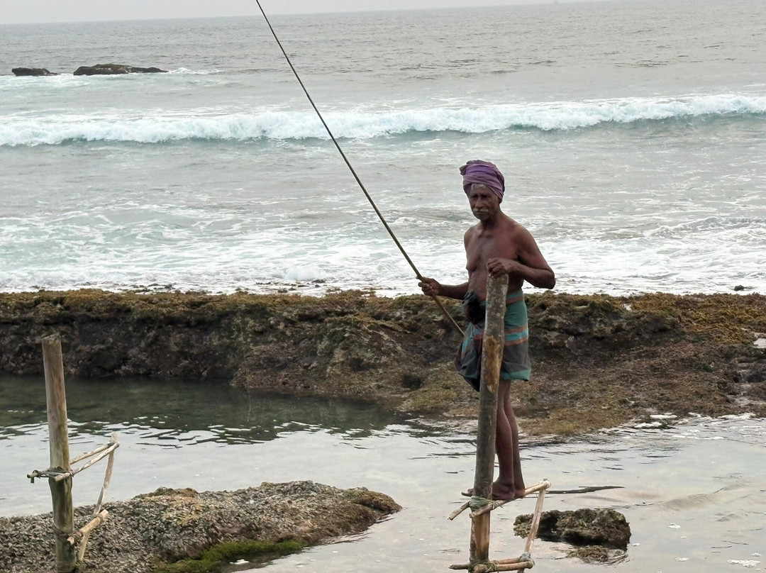 stilt fishermen Sri Lanka-克拉必去景点