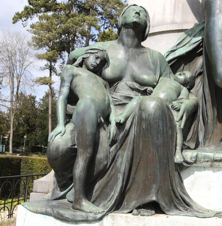 La statue de Louis Pasteur