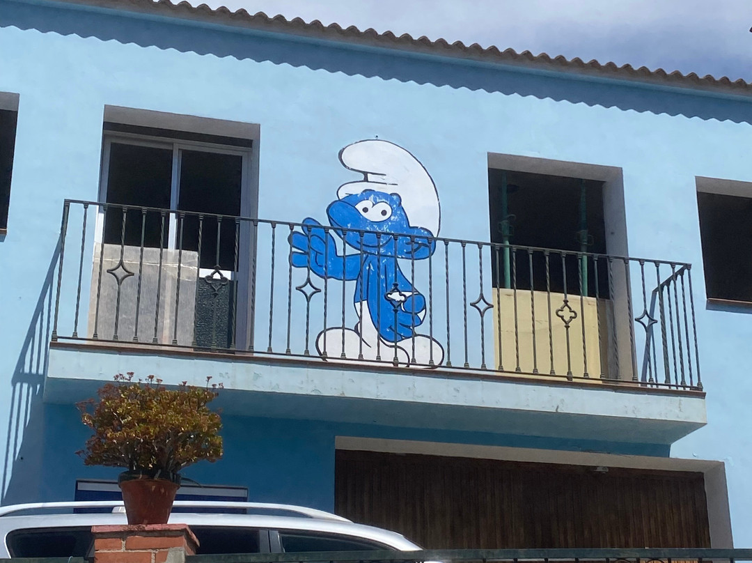 Juzcar, Malaga. El Pueblo De Los Pitufos.-胡斯卡尔镇必去景点