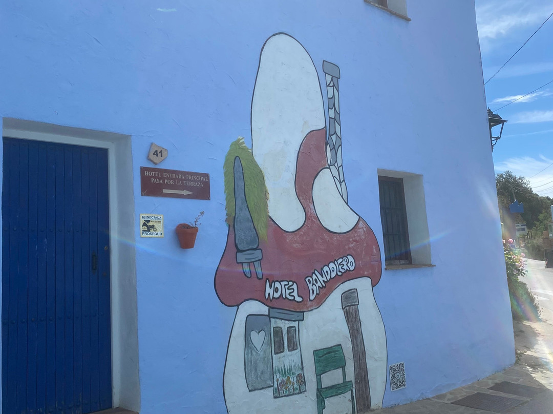 Juzcar, Malaga. El Pueblo De Los Pitufos.-胡斯卡尔镇必去景点