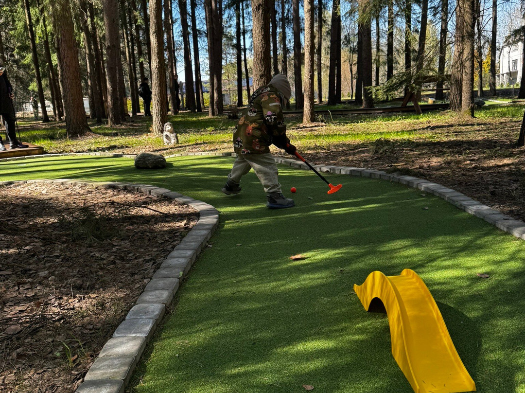Miško minigolfas