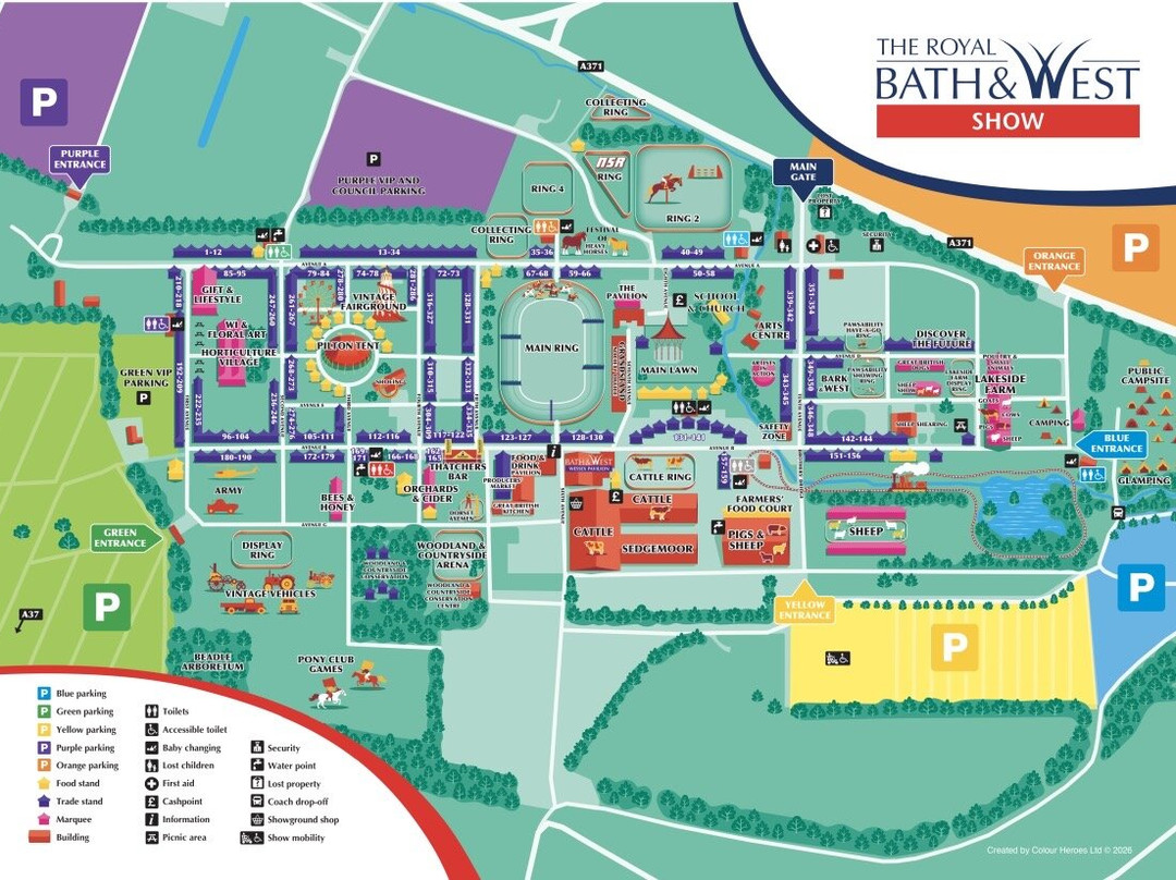 Royal Bath and West of England Society Showground-Shepton Mallet必去景点