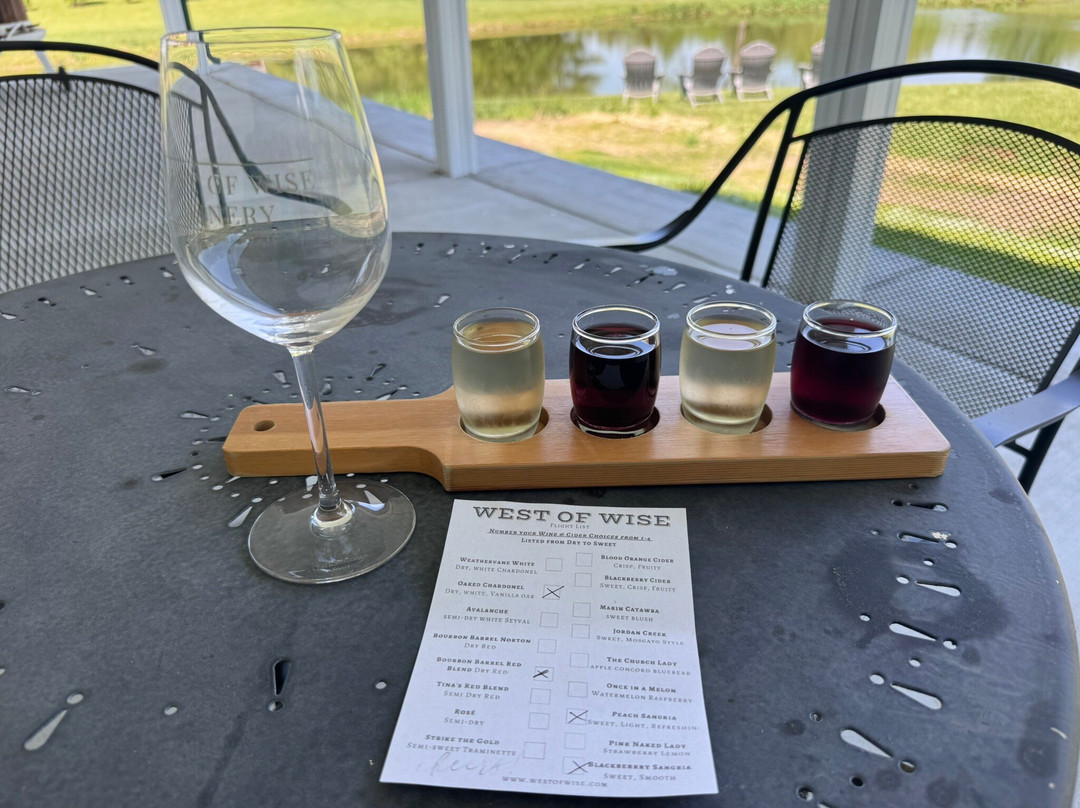 West of Wise Winery-Petersburg必去景点