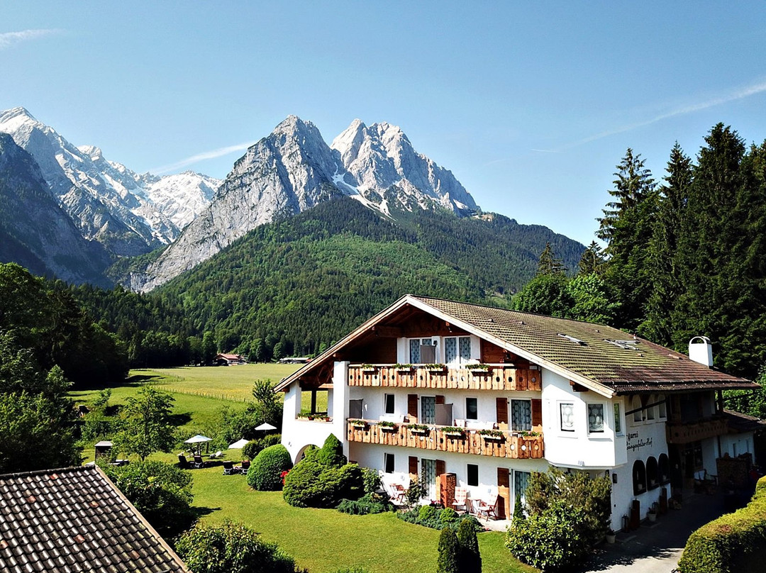 Grainau酒店住宿-Boutique Hotel Längenfelder Hof