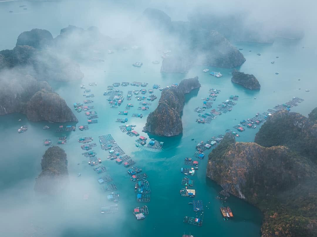 Cua Van Floating Village-下龙湾必去景点