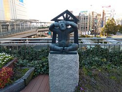 Toyohashi Station East Exit Square Pedestrian Deck-丰桥市必去景点