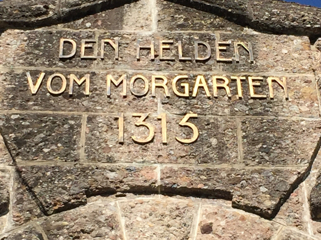 Morgarten Denkmal景点图片