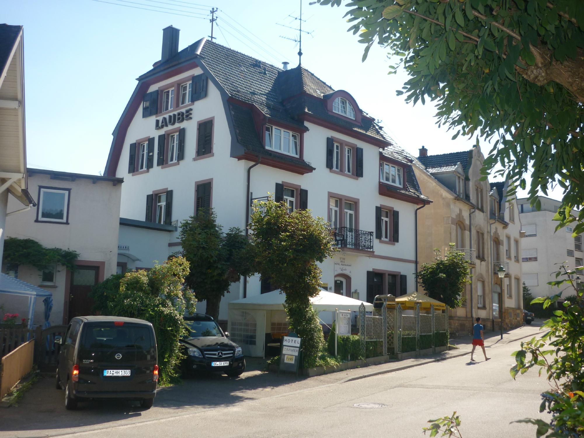 Hotel Zur Laube-浴室