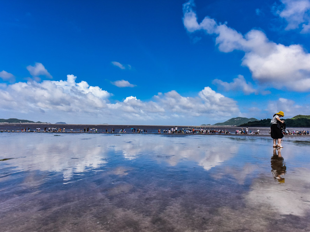 宁波宋皇城海滩-象山县必去景点