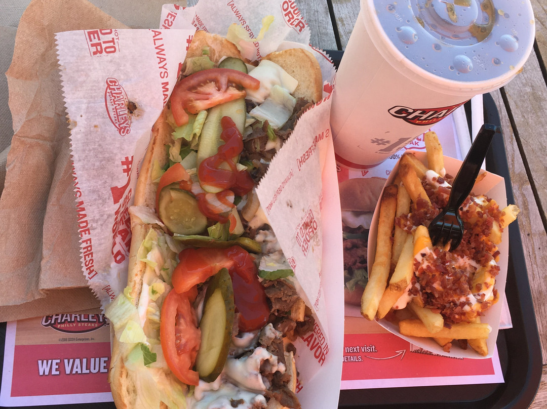 New River餐馆和美食-Charleys Cheesesteaks