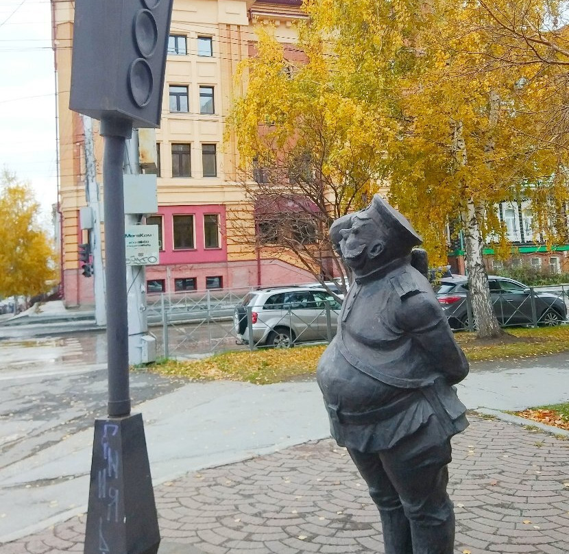 Traffic Lights Monument-新西伯利亚必去景点