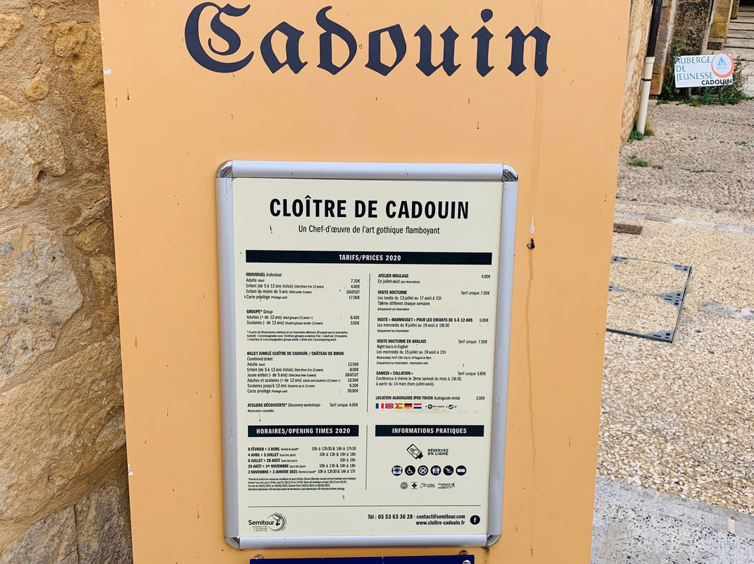 Cloitre de Cadouin景点图片
