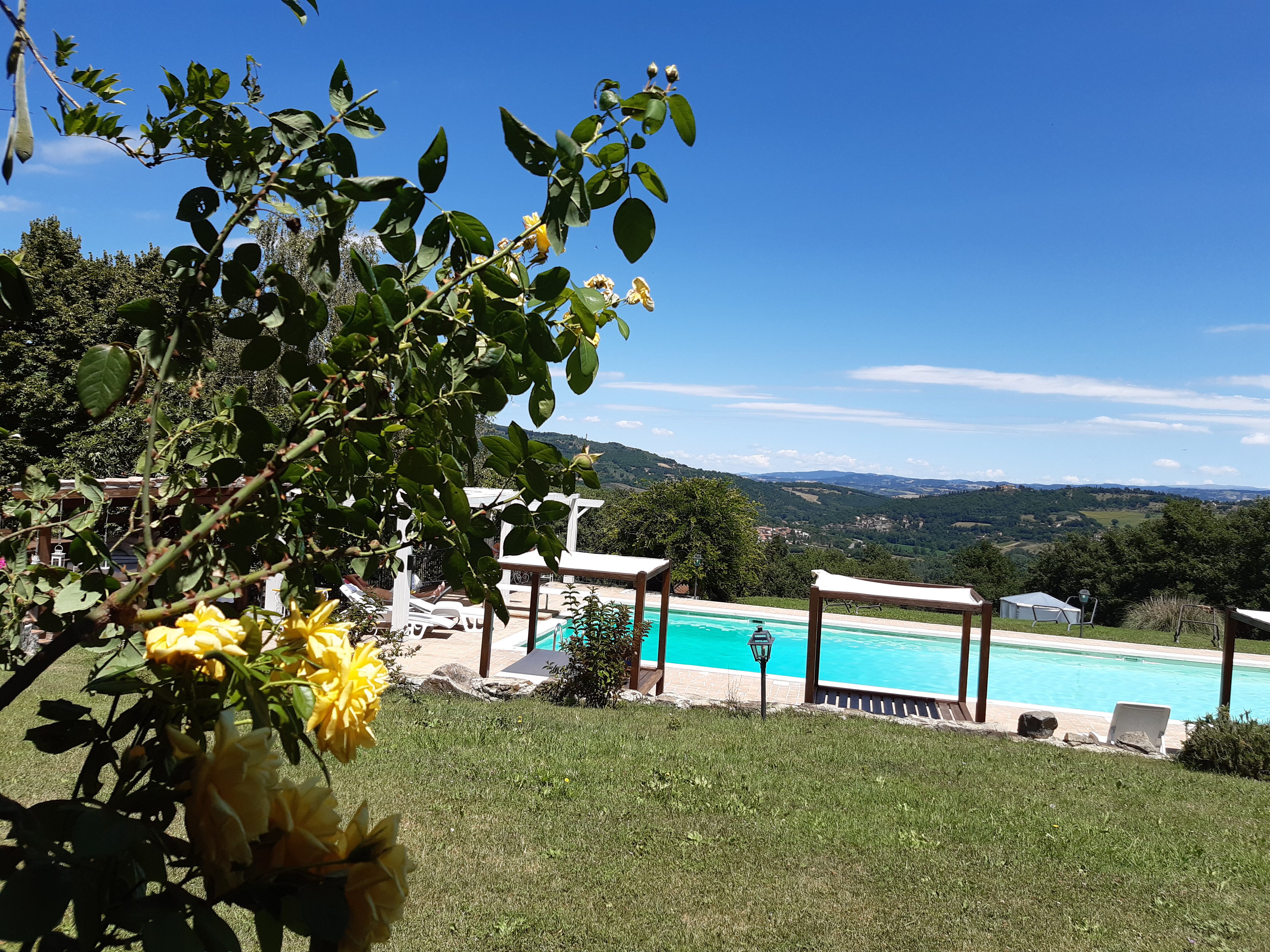 Residenza Collefiorito-泳池