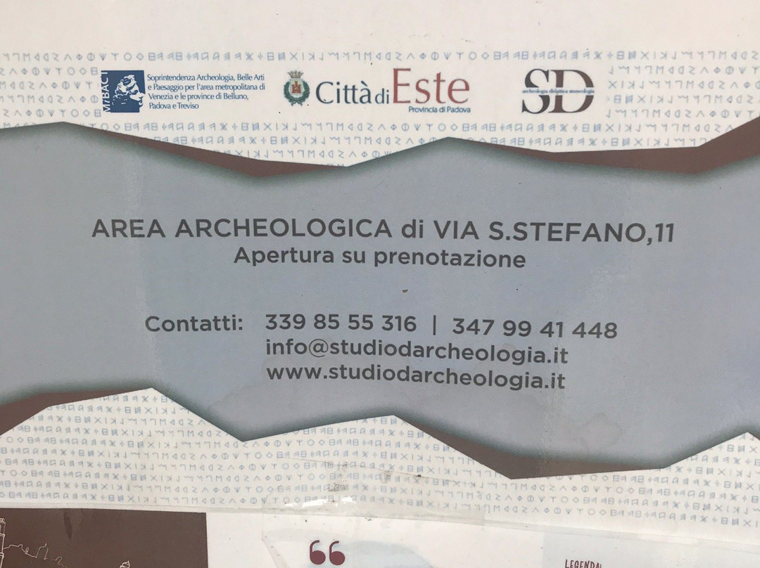 Area Archeologica di Via Santo Stefano-Este必去景点
