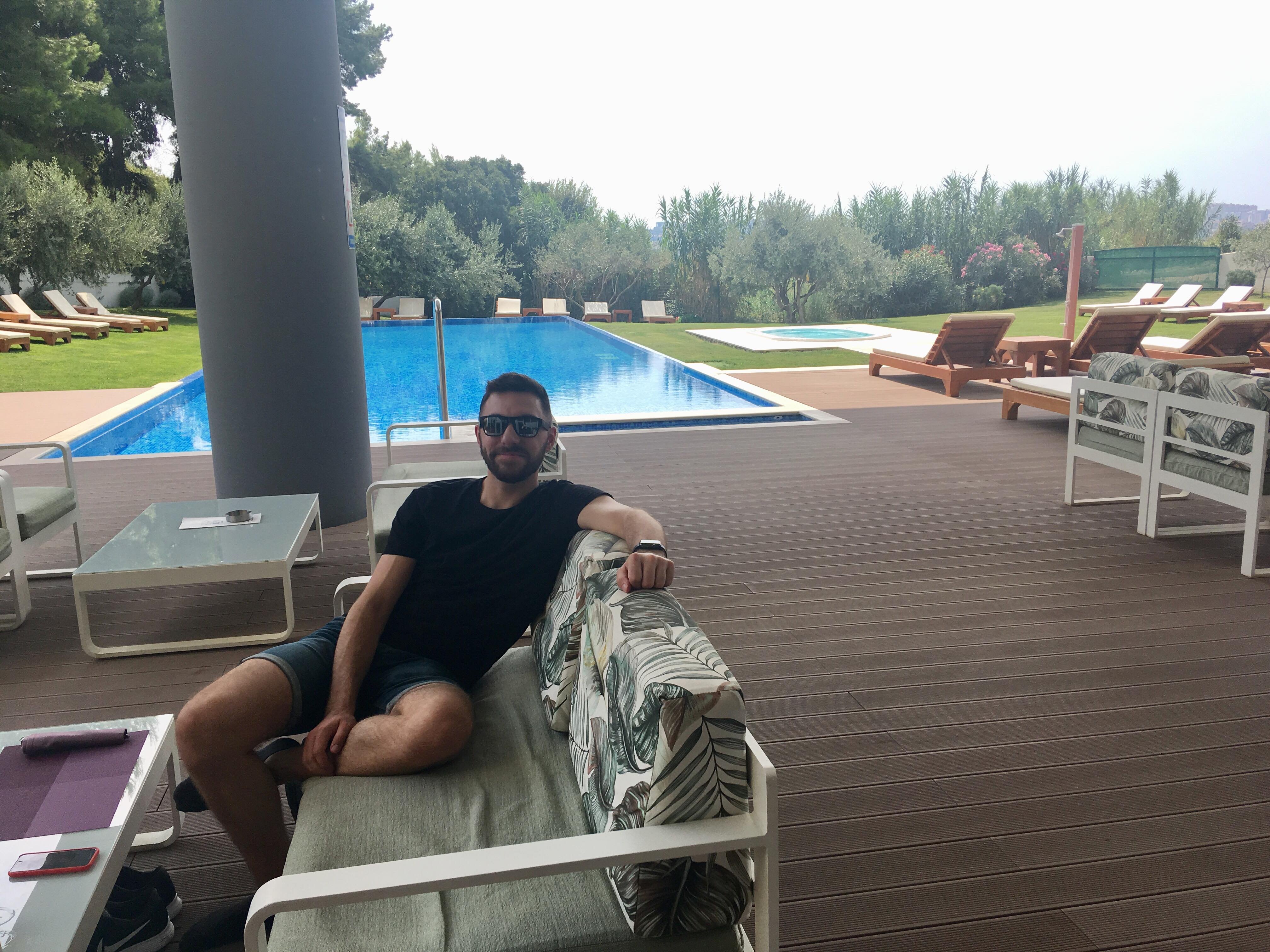 Hotel Salona Palace-泳池